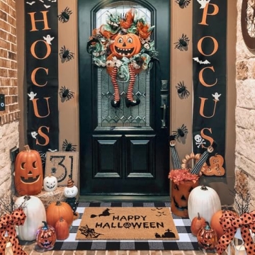 Halloween Doormat Combo Set - Stylish Entryway Decor