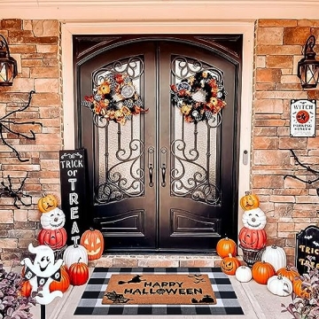 Halloween Doormat Combo Set - Stylish Entryway Decor