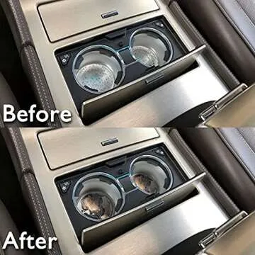 Absorbent Ceramic Car Coasters – Elegant & Functional