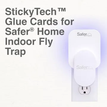 Safer Indoor Fly Trap Refill - 12 Glue Cards