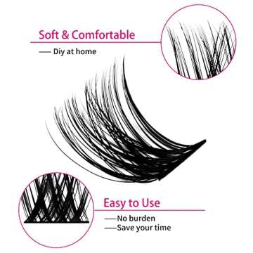 Reusable FADLASH Individual Lash Clusters for DIY Beauty