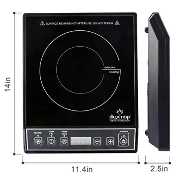 Duxtop 1800W Portable Induction Cooktop for Fast Cooking