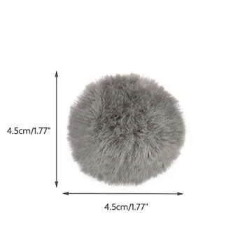 CHIWAVA 24PCS Catnip Furry Pom Pom Balls for Cats