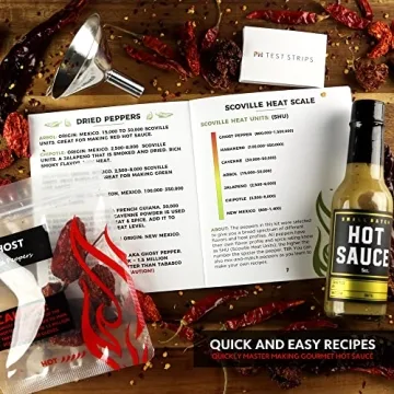 Deluxe Hot Sauce Making Kit Ghost Pepper Edition