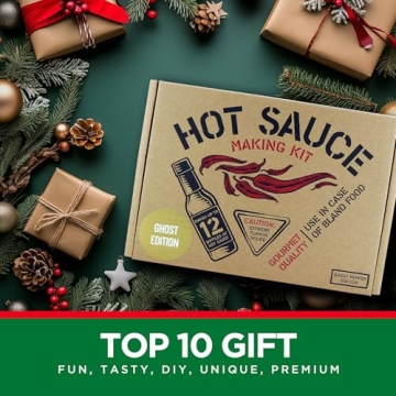 Deluxe Hot Sauce Making Kit Ghost Pepper Edition