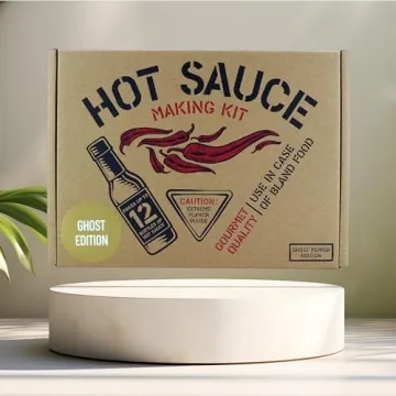 Deluxe Hot Sauce Making Kit Ghost Pepper Edition