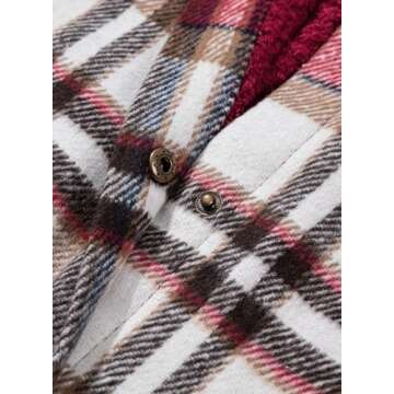 Stylish Dokotoo Flannel Shacket for Women - Cozy & Warm