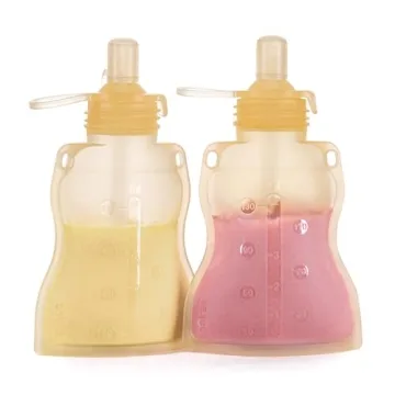 Haakaa Reusable Baby Food Pouch - Eco-Friendly Squeezable Pouches