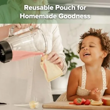Haakaa Reusable Baby Food Pouch for Eco-Friendly Parents