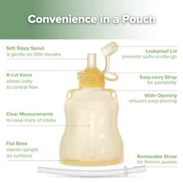 Haakaa Reusable Baby Food Pouch for Eco-Friendly Parents