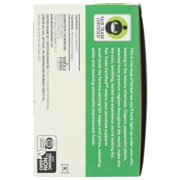 365 by Whole Foods Market, Tea Peppermint Organic, 40 Count