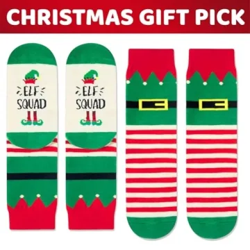 Xmas Stocking Stuffers for Kids - Elf Squad Socks