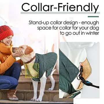 ThinkPet Cozy Waterproof Winter Dog Coat for All Sizes