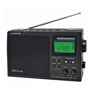 C. Crane CCRadio 3: Ultimate AM/FM/NOAA Weather & Bluetooth Portable Radio