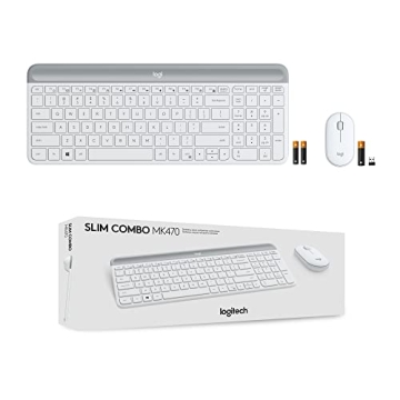 Logitech MK470 Slim Wireless Keyboard and Mouse Combo