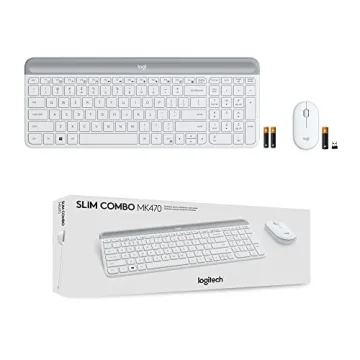 Logitech MK470 Slim Wireless Keyboard and Mouse Combo