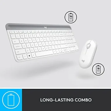 Logitech MK470 Slim Wireless Keyboard and Mouse Combo
