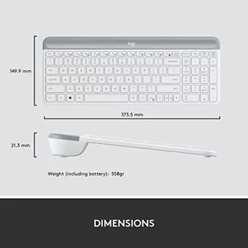 Logitech MK470 Slim Wireless Keyboard and Mouse Combo