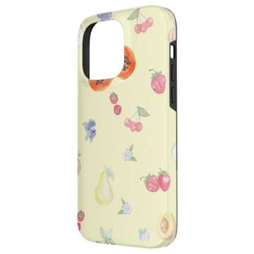 iPhone 14 Pro Max Aesthetic Preppy Summer Fruits Case