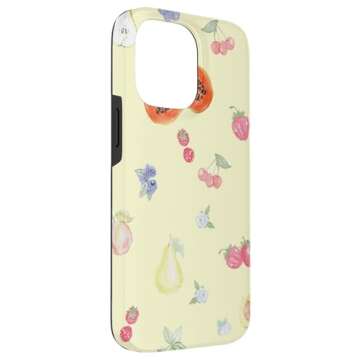 iPhone 14 Pro Max Aesthetic Preppy Summer Fruits Case