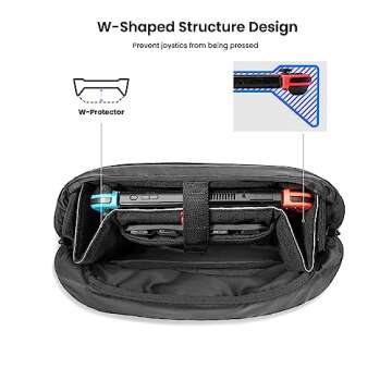 tomtoc Sling Bag for Switch - Compact Travel Protection