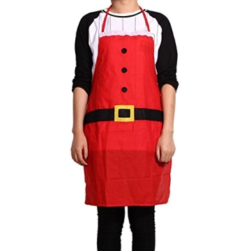 Mr.S Shop Christmas Apron Kitchen Non-woven Christmas Cooking Aprons Santa Claus Christmas Dinner Party Decorations，Christmas Gifts