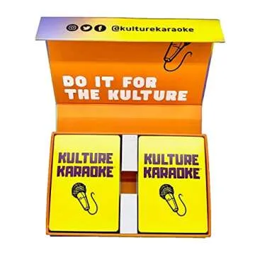 Kulture Karaoke: Bring Fun & Laughter to Your Game Nights With Engaging Song Cards!