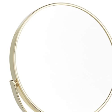 Luxurious Gold Vanity Mirror with Magnification
