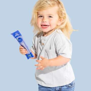 Sweet Nothings, Blueberry, USDA Organic Kids' Squeezable Super Fruit Smoothie Freezie Pops, Value Pack of 24 - Dye-Free, No Added Sugar, Dairy-Free, Vegan, Healthy Organic Fruit and Veggie Pops, Freeze & Enjoy