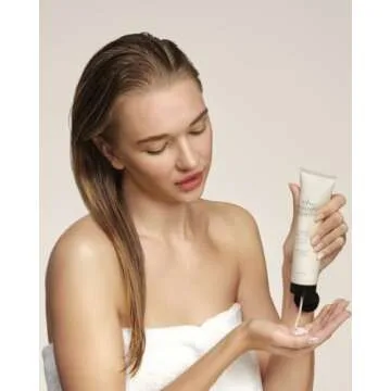 John Masters Organics – Nourishing Hair Mask | Rose and Apricot | Deep Conditioning Hair Mask | Scalp Treatment | Avocado | Silicone & Paraben Free | Cruelty Free| Haircare for Men & Women (5 oz.)