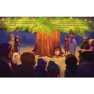 The Wishing Tree: A Christmas Holiday Book for Kids