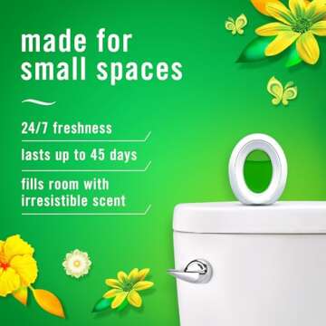 Febreze Small Spaces Air Freshener, Odor-Fighting, Plug In Alternative, Air Fresheners for Home and ...