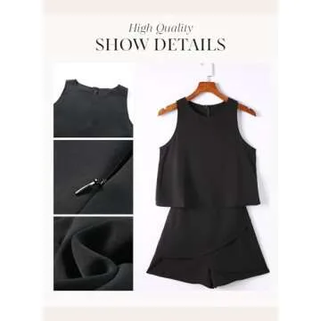 Dokotoo Women’s Ruffle Sleeveless Short Jumpsuit 2025