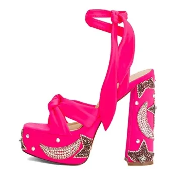 Elegant Chunky Heel Sandals for Women by XYD