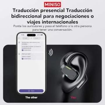 MINISO M98 Open Ear Translation Earbuds with Bluetooth 5.4