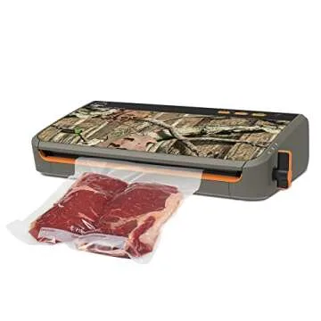 FoodSaver GameSaver Wingman Plus Vacuum Sealer, Camo