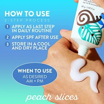 Peach Slices Snail Rescue All-in-One Face Moisturizer 95% Snail Mucin