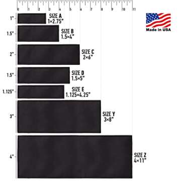 Dogline Custom Patch with Glitter Letters for Dog Vest Harness or Collar Customizable Bling Text Personalized Patches with Hook Backing Name Agility Service Dog ESA 2 Patches C White Text