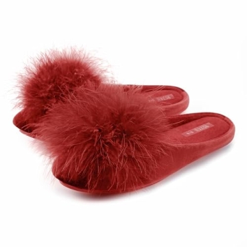 BCTEX COLL Women's Cozy Velvet Memory Foam House Slipper - Stylish Non-slip Plush Slippers for Home