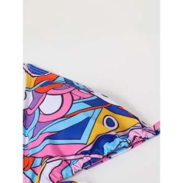 Stylish SOLY HUX Women's Vibrant Mesh Swimsuit with Cover-Up