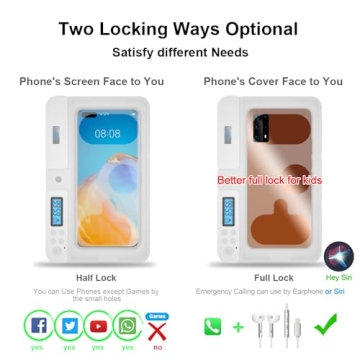 ySky Smart Phone Lock Box - Focus & Productivity Enhancer
