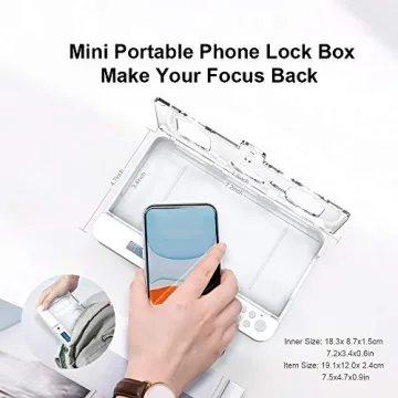ySky Smart Phone Lock Box - Focus & Productivity Enhancer