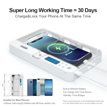 ySky Smart Phone Lock Box - Focus & Productivity Enhancer