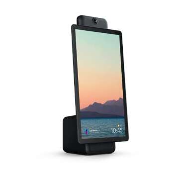 Facebook Portal Plus - Smart Video Calling 15.6” Touch Screen Display with Alexa - Black