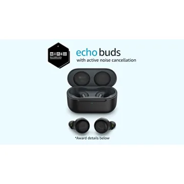 Amazon Echo Buds 2nd Gen Black - Noise Cancellation