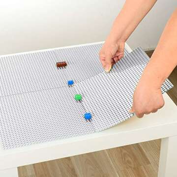 Peel-and-Stick Baseplates - Easy Self-Adhesive Building Plates