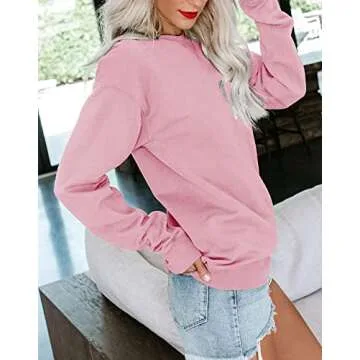 Bingerlily Casual Long Sleeve Sweatshirt for Women - Versatile Style