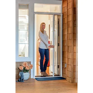Genius COOL Retractable Screen Door for Easy Installation and Versatility