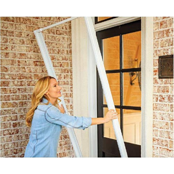 Genius COOL Retractable Screen Door for Easy Installation and Versatility