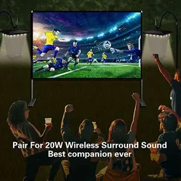 Pohopa Portable Waterproof Bluetooth Speaker with LED Lights